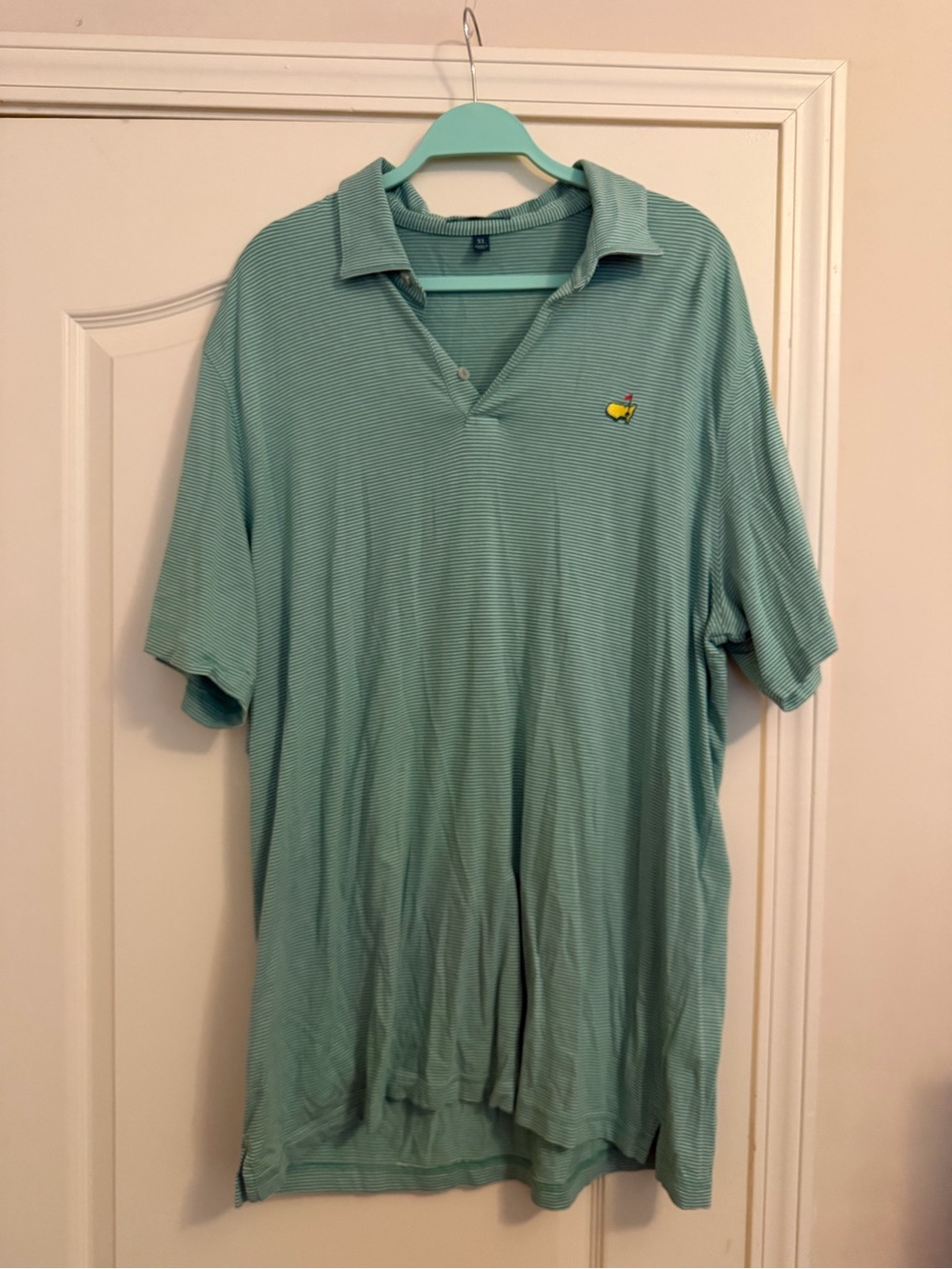 2024 Official Masters Polo with  Chest Logo